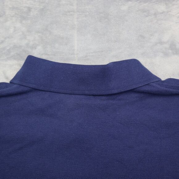 L L Bean Shirt Mens Medium Blue Polo Short Sleeve Collar Neck Tee - Picture 13 of 16
